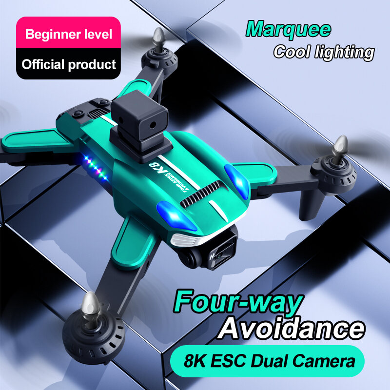 Tongjia K8 DJI drone with camera remote control four-axis drone, with 8k HD camera, suitable for beginners, WiFi FPV real-time recording, high-altitude hovering, four-side obstacle avoidance, one-key 