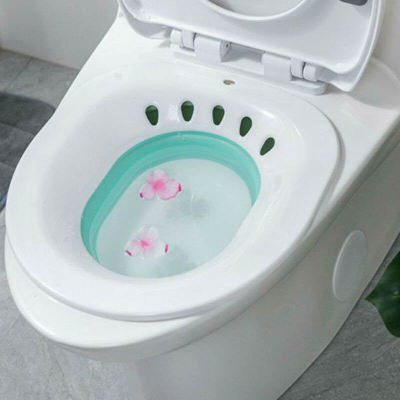 Squat-Free Folding Bidet for Pregnant Women Special Butt Washing Artifact Nursing Basin Body Cleaning Confinement Children Washing Pp Basin