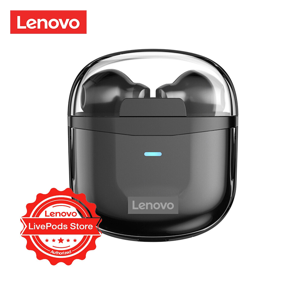Lenovo XT96 Bluetooth 5.1 Headphone With Mic TWS Wireless Earbuds AAC Stereo Bass Headsets Noise Cancelling Earphones
