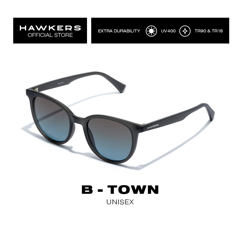 Hawkers - B-TOWN BLACK Sunglasses UV400 Men Women HBTO21BBT0