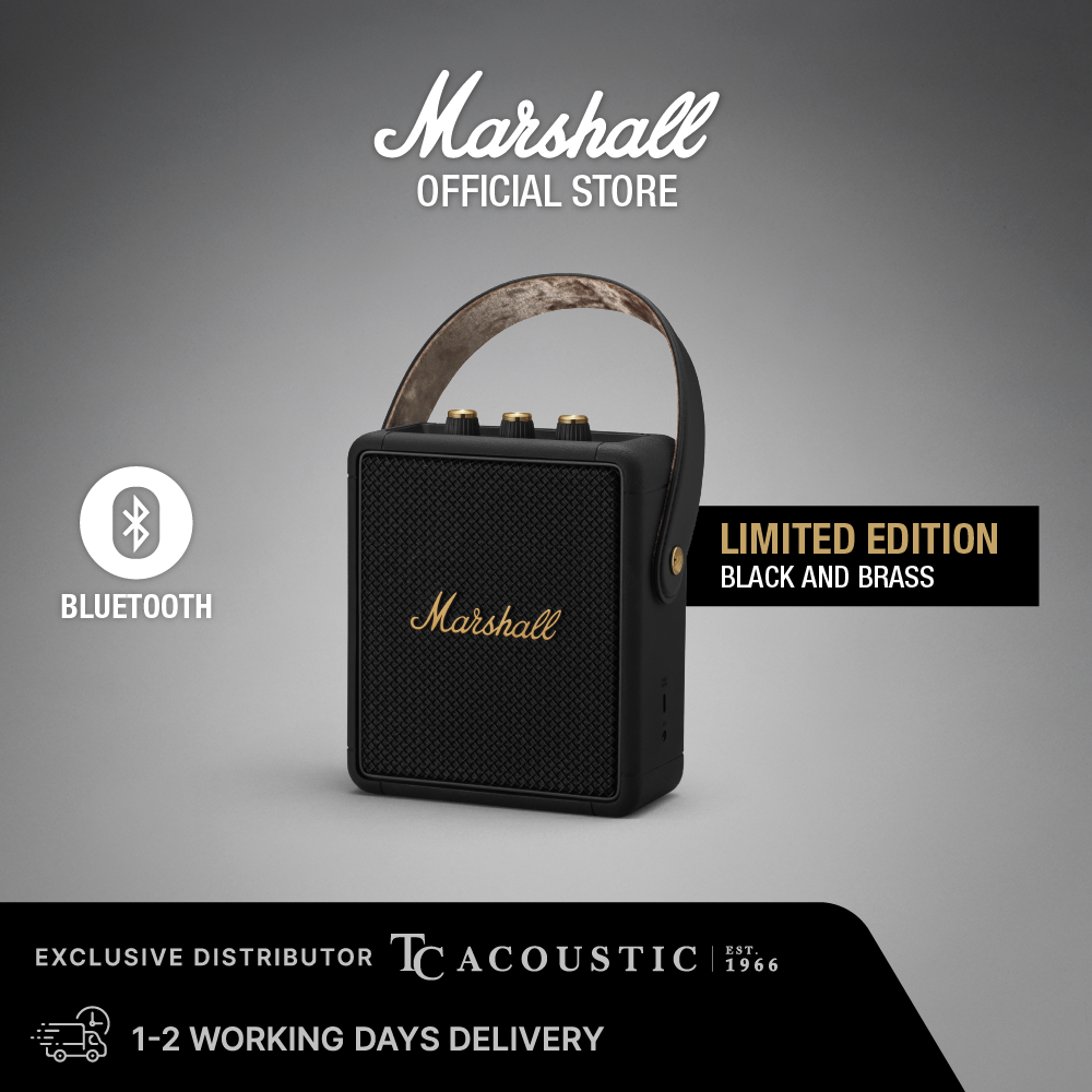 Marshall Stockwell II Portable Wireless Bluetooth Speaker