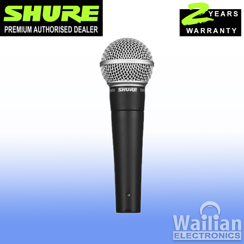 Shure SM58 LC Legendary Vocal Microphone