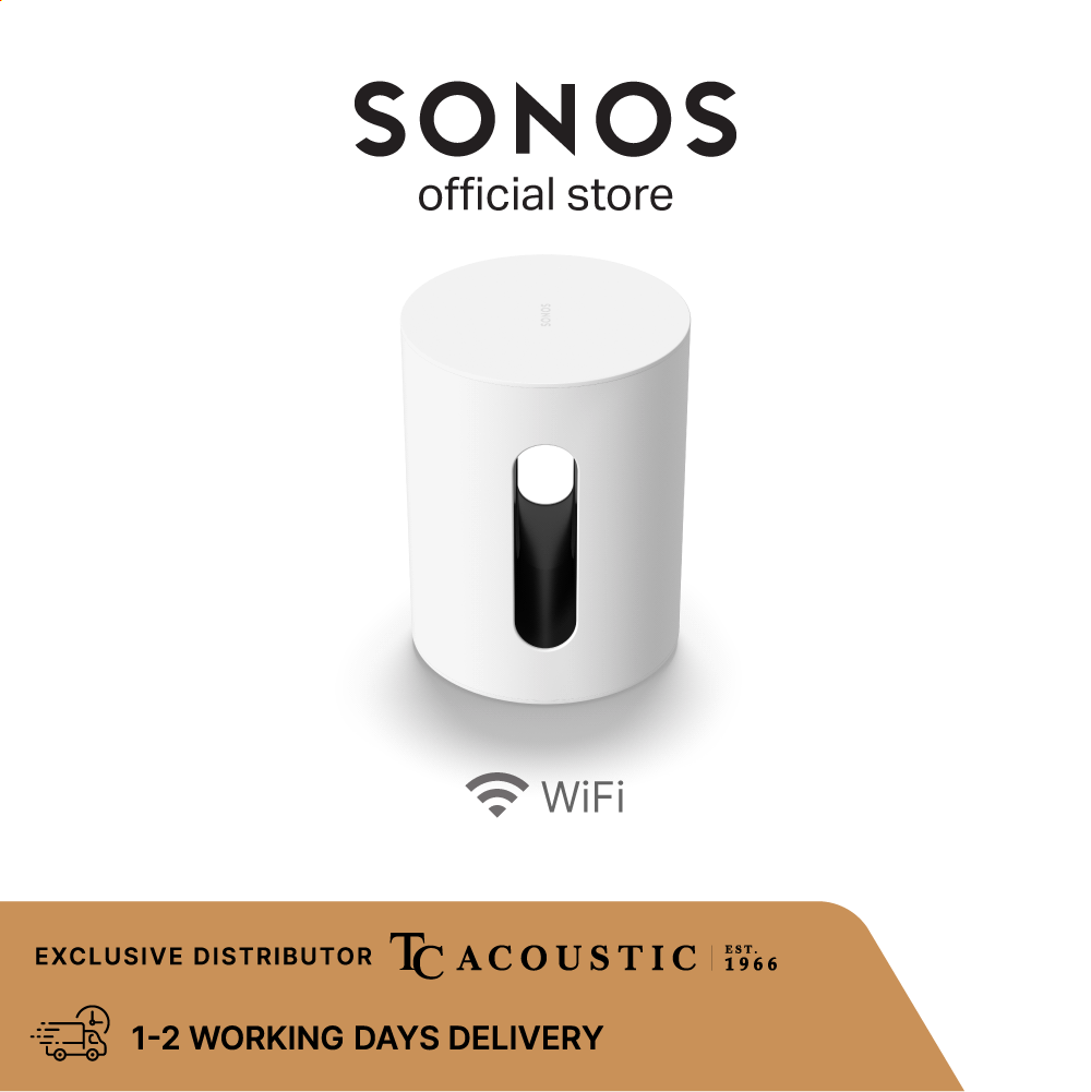 Sonos Sub Mini - best paired with Sonos Beam and Ray