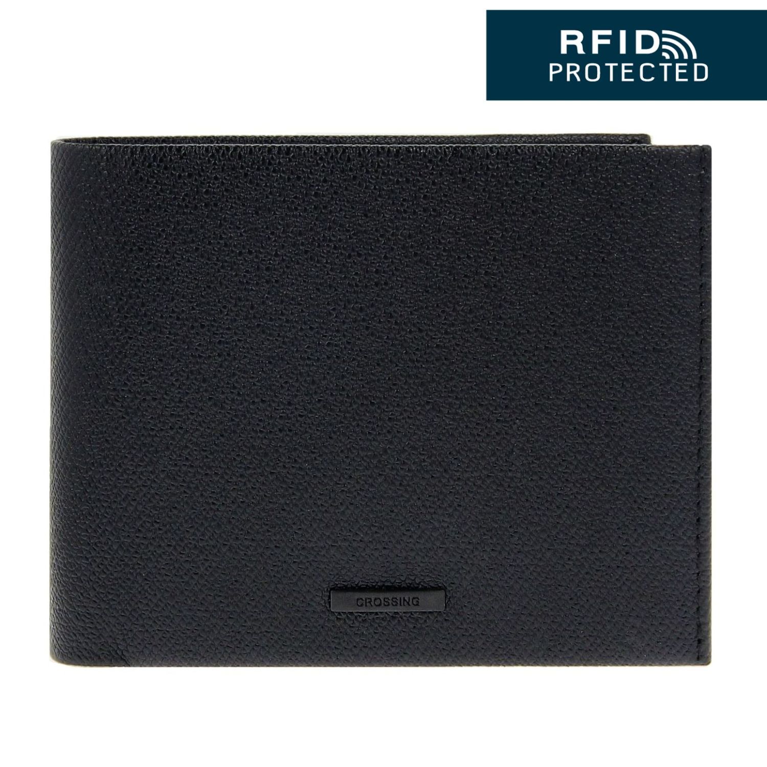 Crossing Elite Bi-fold Leather Wallet [12 card slot] RFID