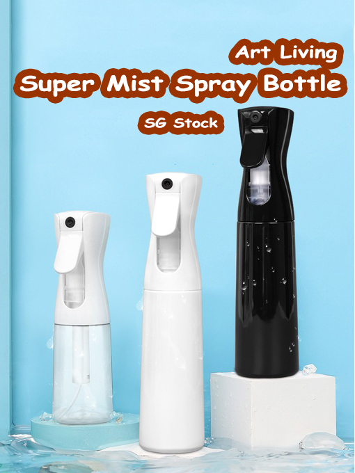 Art Living 150/300ml multipurpose super fine mist continuous spray bottle for gardening flower hairdressing facial spray