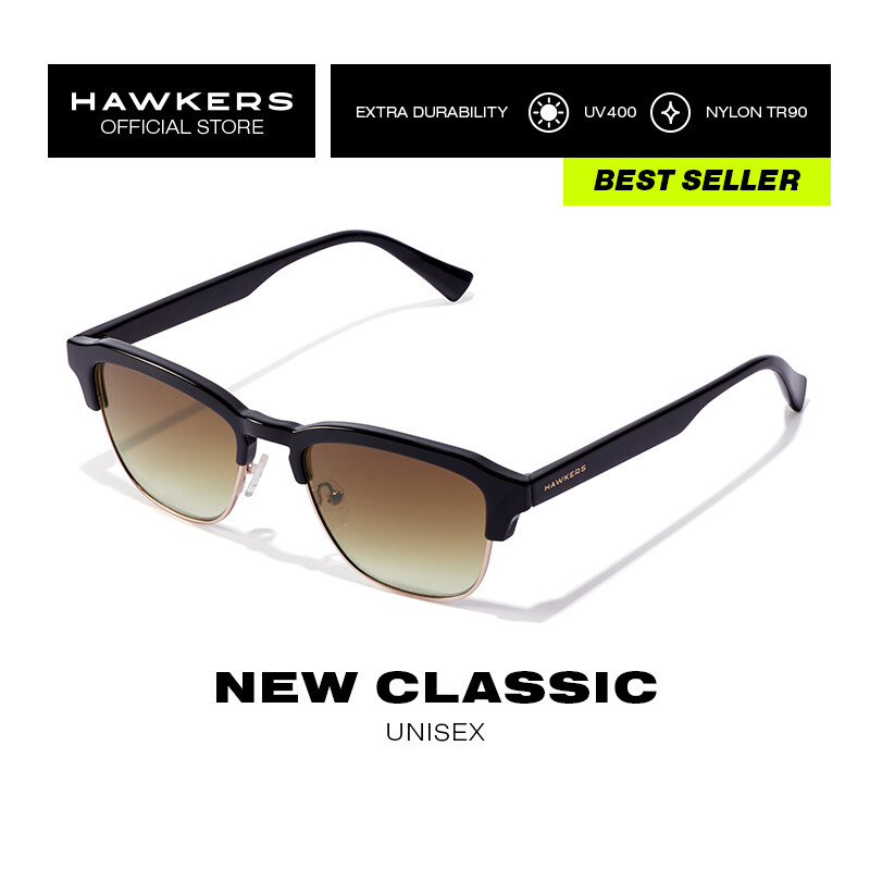 Hawkers - NEW CLASSIC Brown Sunglasses UV400 Men Women HNCL20BWT0