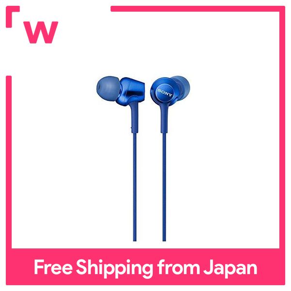 Sony Earphone MDR-EX255: Canal type blue MDR-EX255 L