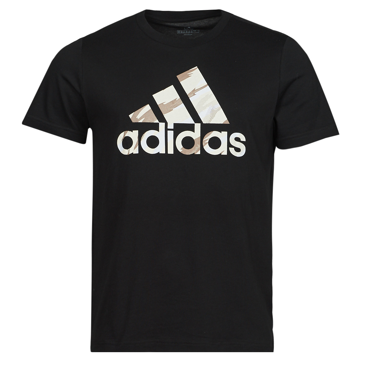 adidas Clothing adidas men Short-sleeved t-shirts - TIGER AOP CAMO T-SHIRT - Black