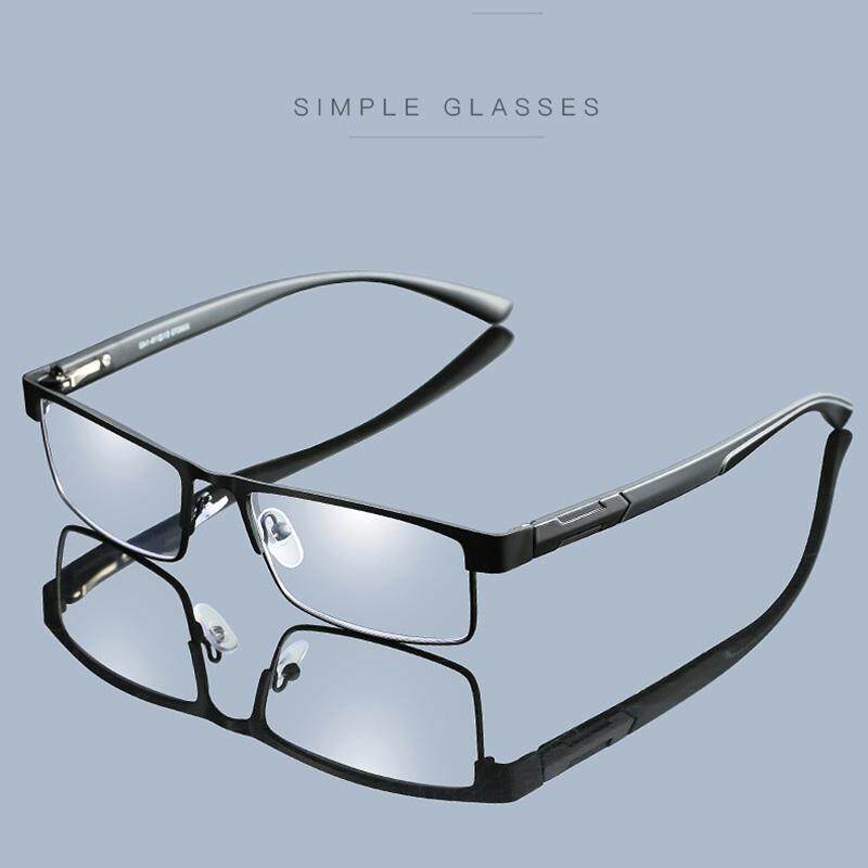 High Quality MEN Titanium alloy Eyeglasses Non spherical 12 Layer Coated lens reading glasses +1.0 +1.5 +2.0 +2.5 +3.0 +3.5+4.0