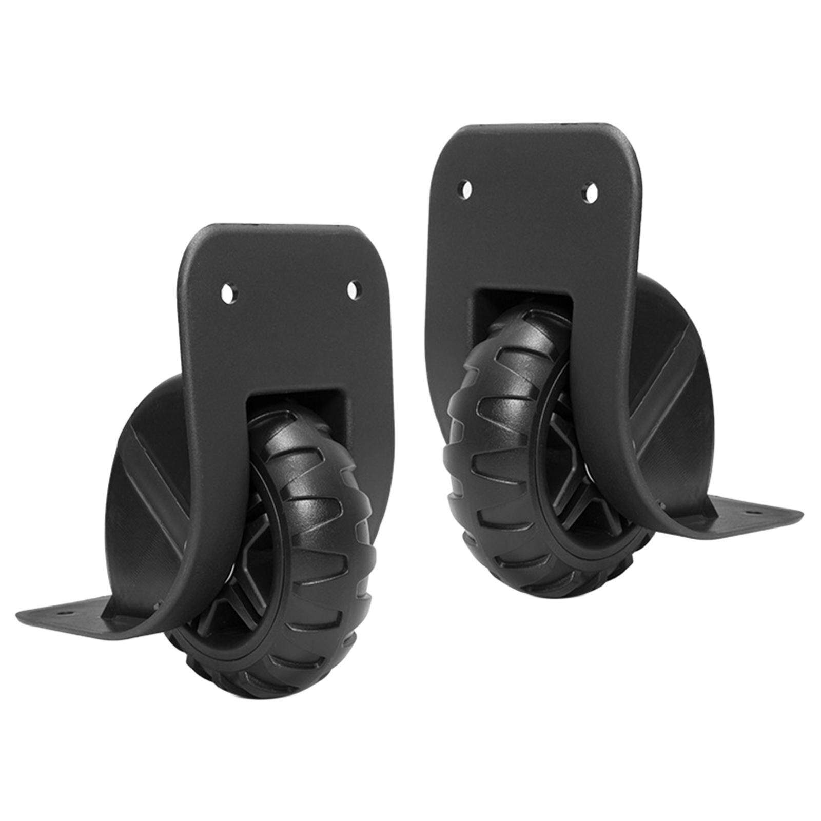 MagiDeal 2 Pieces Replacement Luggage Directional Wheels Left Right for Trolley