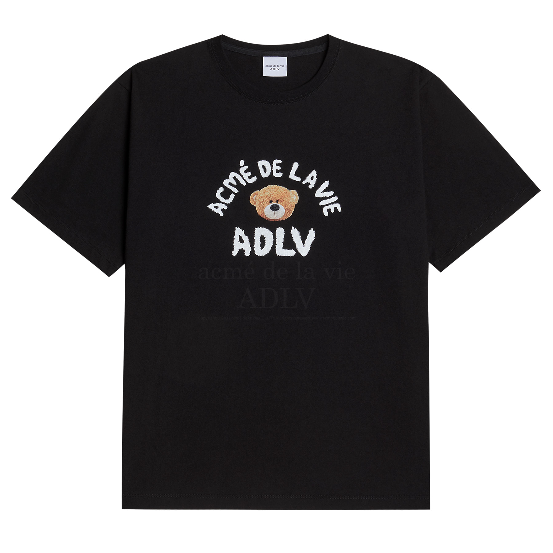 acme de la vie ADLV Teddy Bear T-Shirt Black