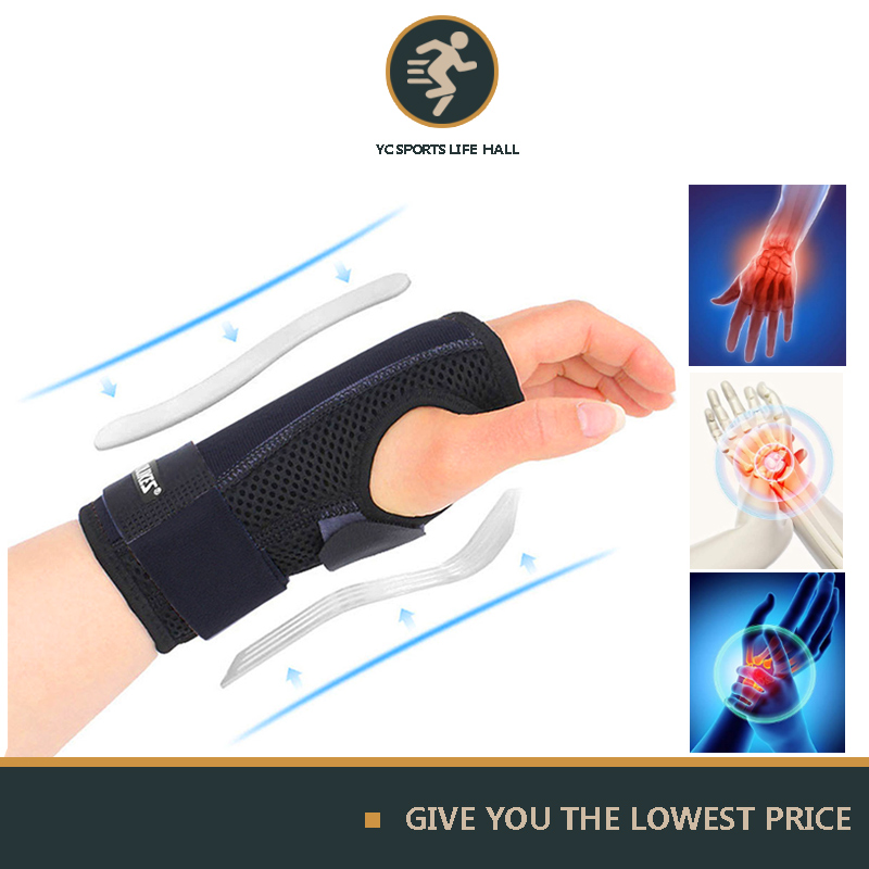 1 Pcs Wrist support Brace Hand Wrist Supports palm protection Double-layer splint Wrist Fitted Stabilizer Splint Carpal Tunnel Relieves carpal tunnel syndrome Palmar fractures Surgery recovery Wrist p