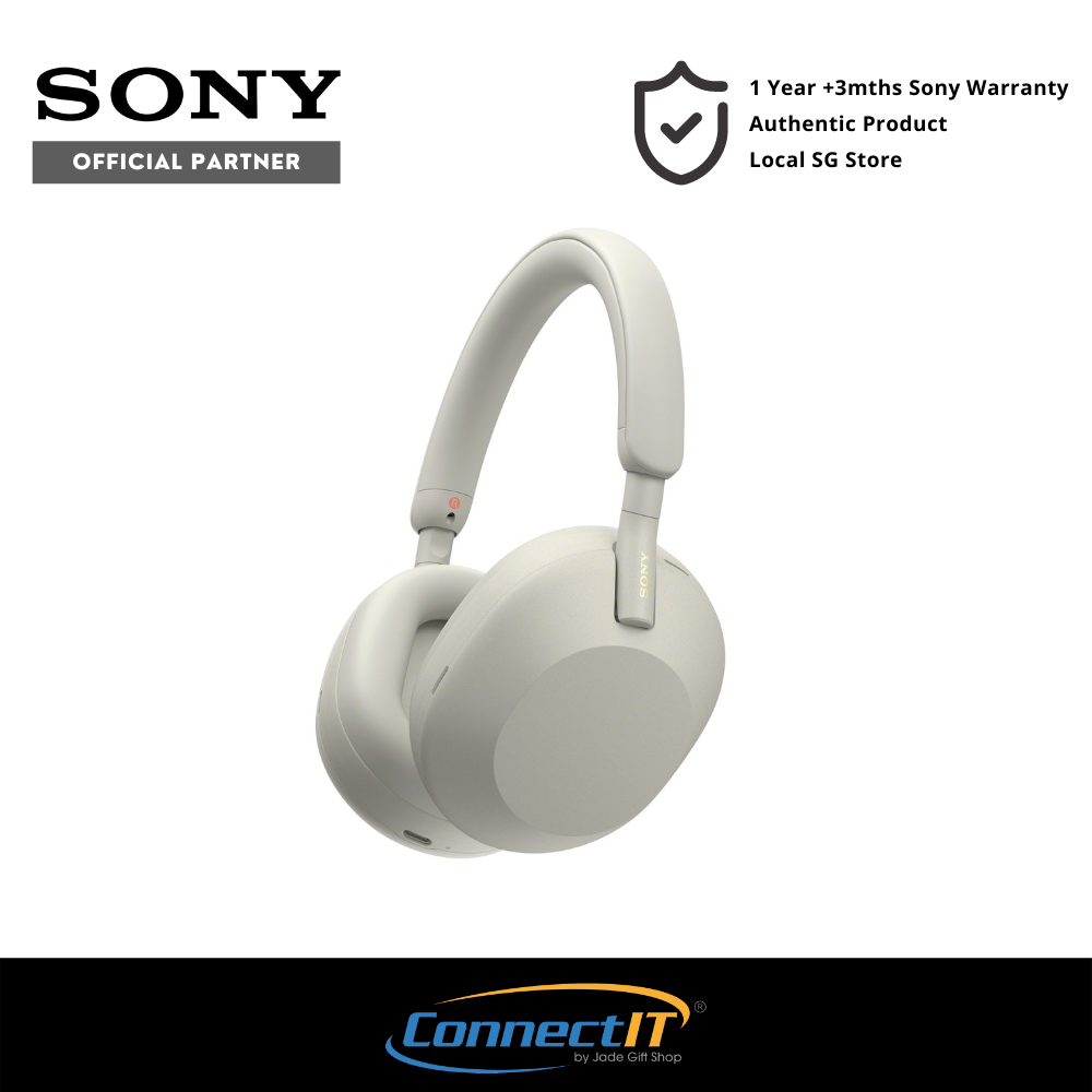 Sony WH-1000XM5 Wireless Noise Cancelling Headphones With Multi Noise Sensor technology and Multiple Microphones (15Months Local Warranty)