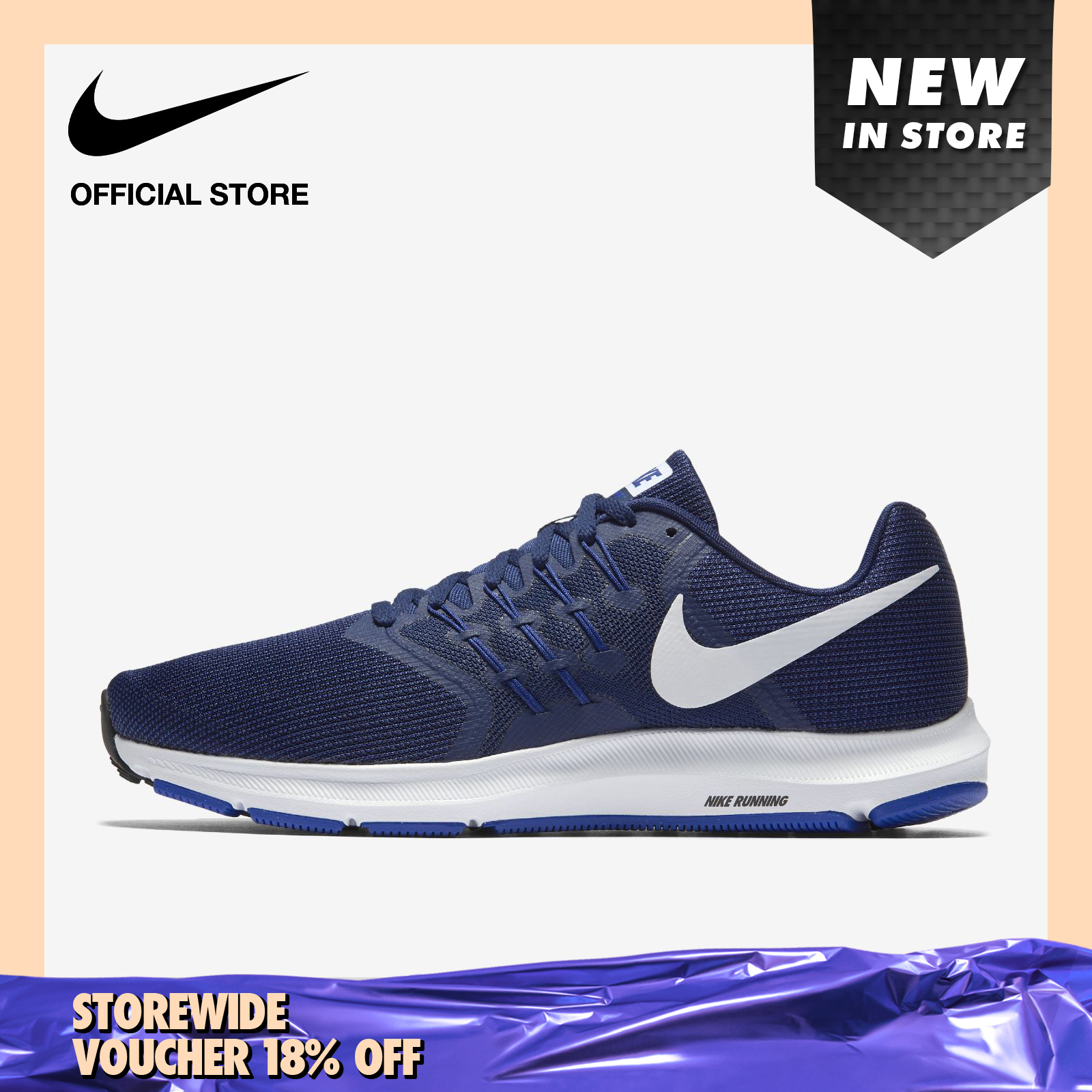 Nike Men's Run Swift Running Shoes - Binary Blue