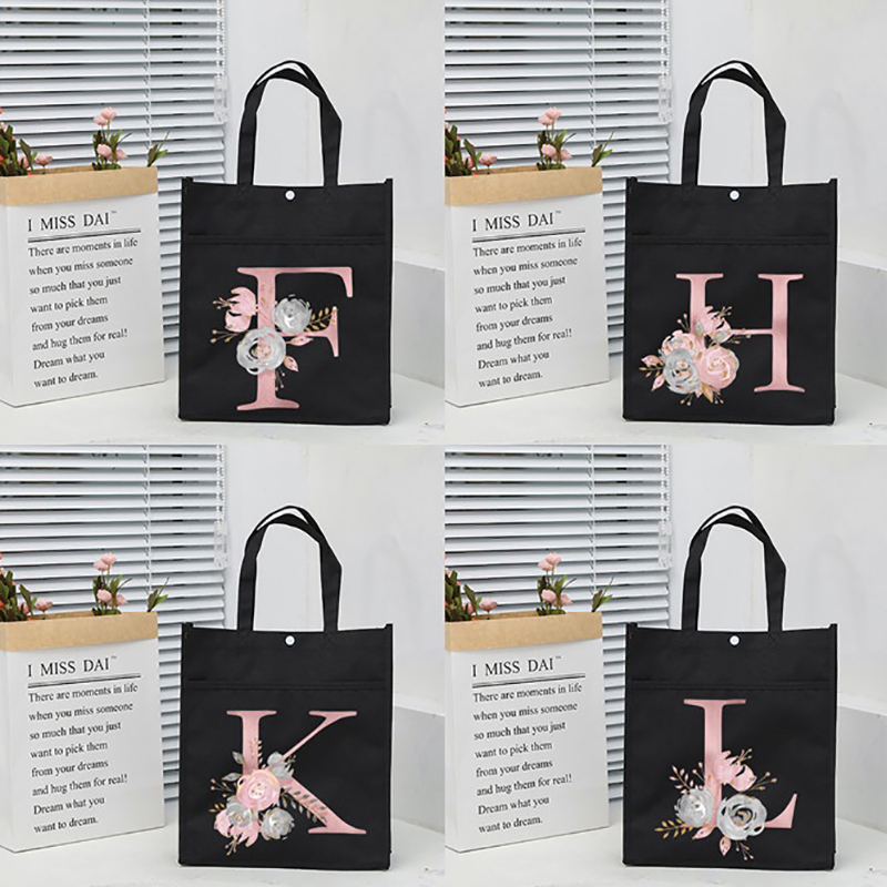 Letter Print Lunch Box/Tuition Bag School Kids Waterproof Bekas Makanan/Beg Sekolah Tuisyen Budak Children's Gifts
