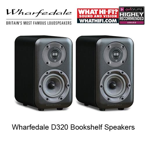 Wharfedale Bookshelf Speaker D-320 (Sold as per pair)