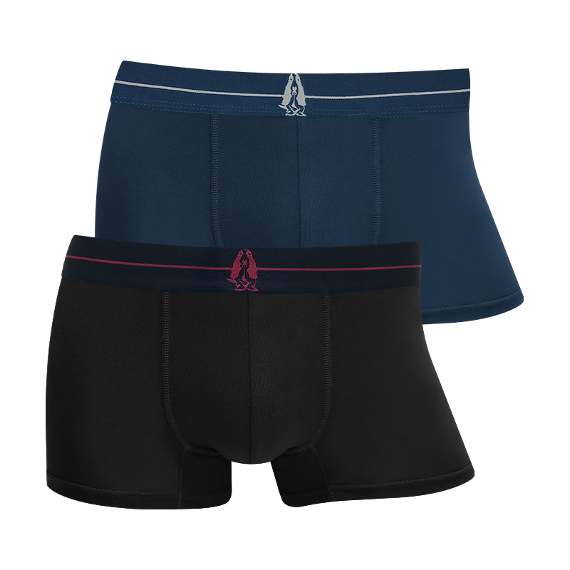 HUSH PUPPIES 2PCS MEN'S TRUNKS | BAMBOO ELASTANE | MID RISE | #705536