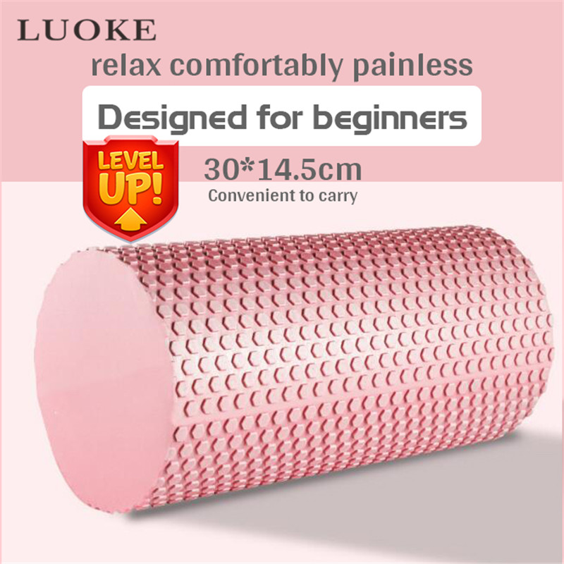 Luoke 30cm 9.5cm/14.5cm Solid High Density Yoga Foam Rollers