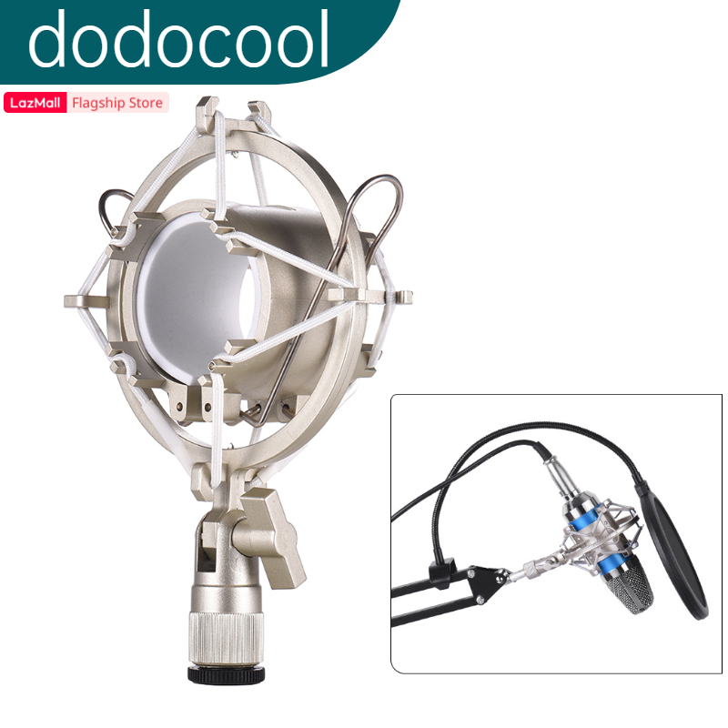 Universal Condenser Microphone Mic Shock Mount Holder Bracket Plastic Anti-vibration for On-line Broadcasting Studio Music Recording