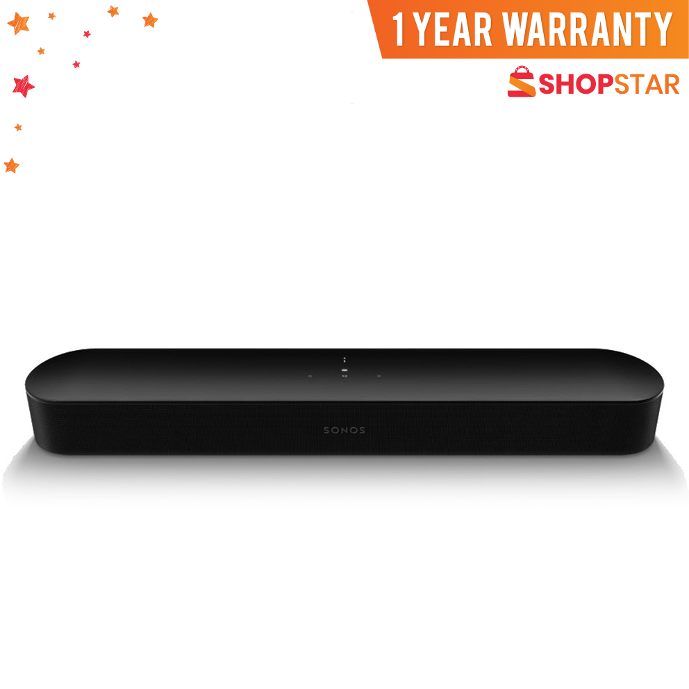 Sonos Beam Gen 2 Compact Smart Soundbar - Black