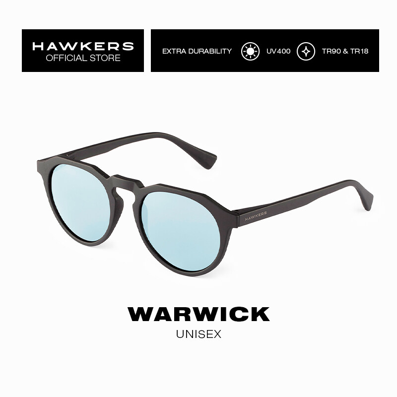 Hawkers - Warwick Carbon Chrome Black Sunglasses UV400 Men Women W18TR13