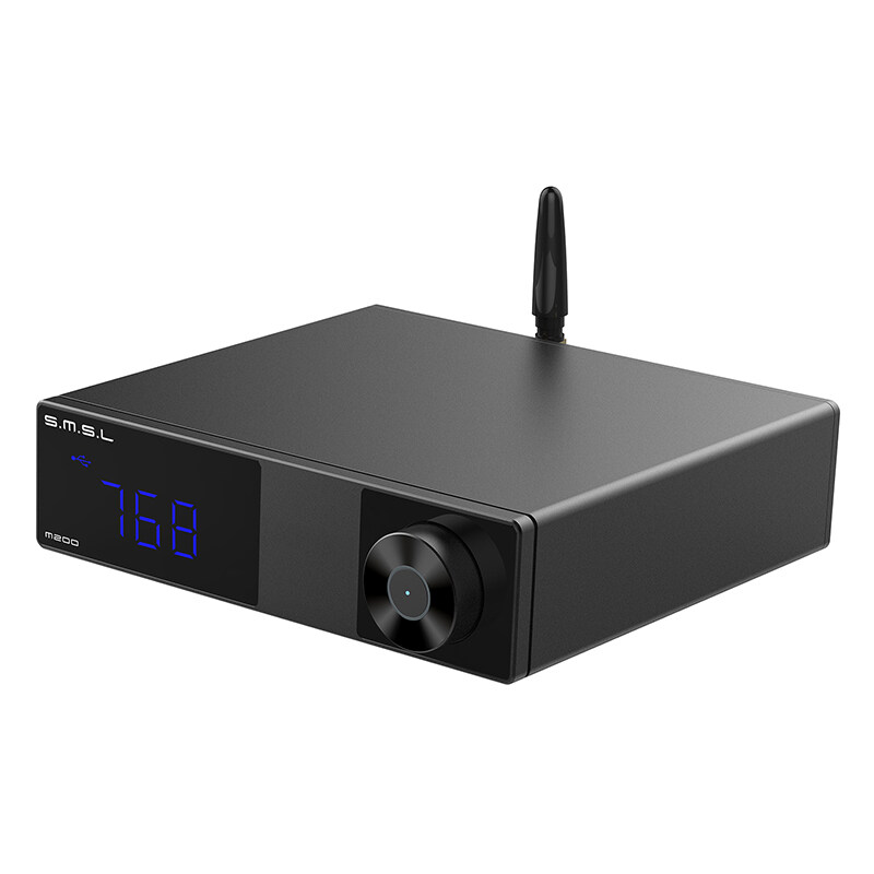 Smsl M200 Hifi Audio Dac AKM4497EQ  Bluetooth 5.0 Support UAT LDAC 32bit/768 Khz DSD512 Coaxiale Optische Usb Dac Decoder 6 Digitale filter Modes