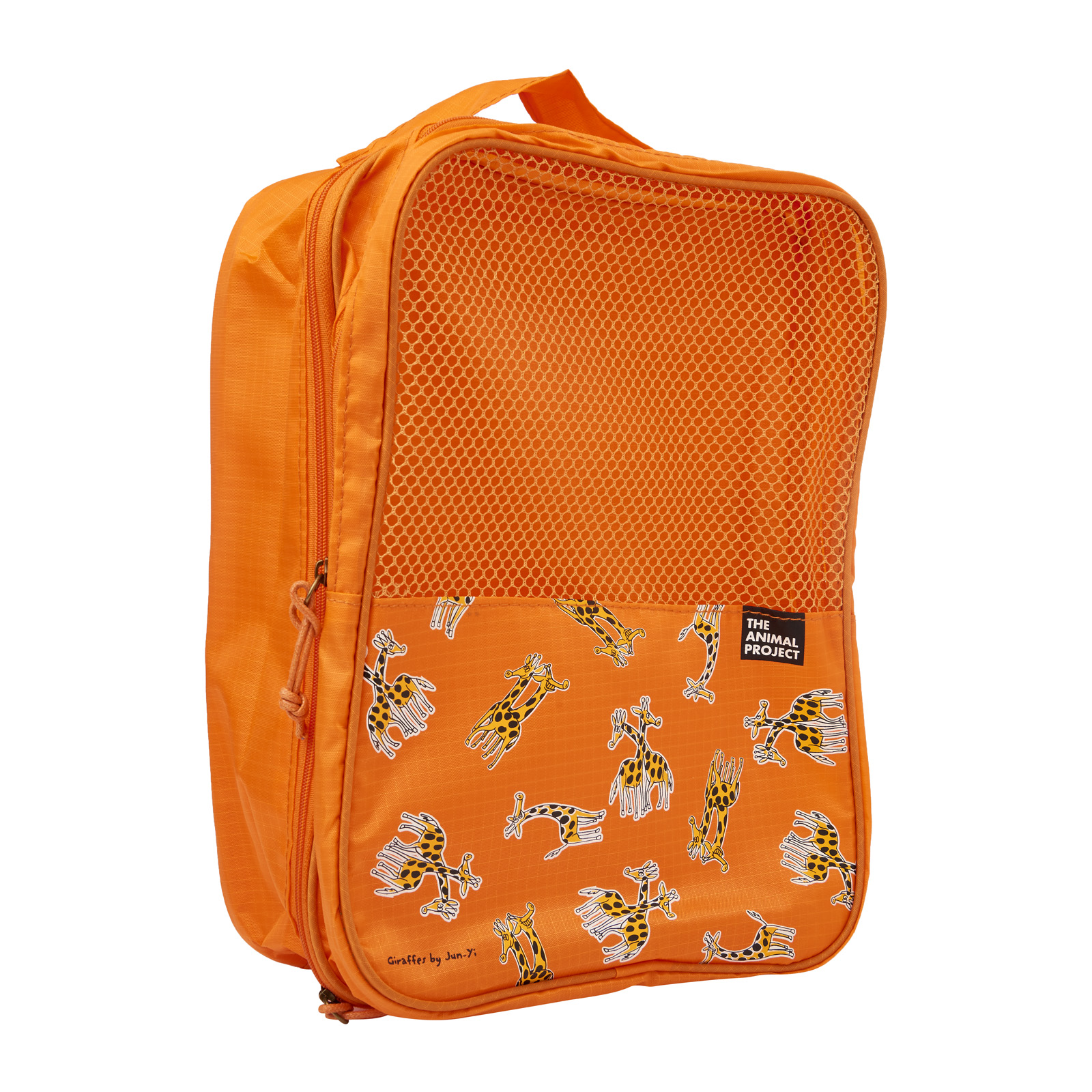 The Animal Project Travel Bag Orange - Giraffe